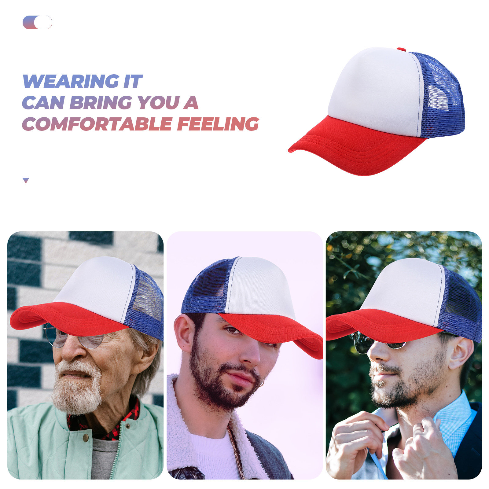 10Pcs Sublimation Baseball Hat - огляд і ціна Hat Sublimation Blank