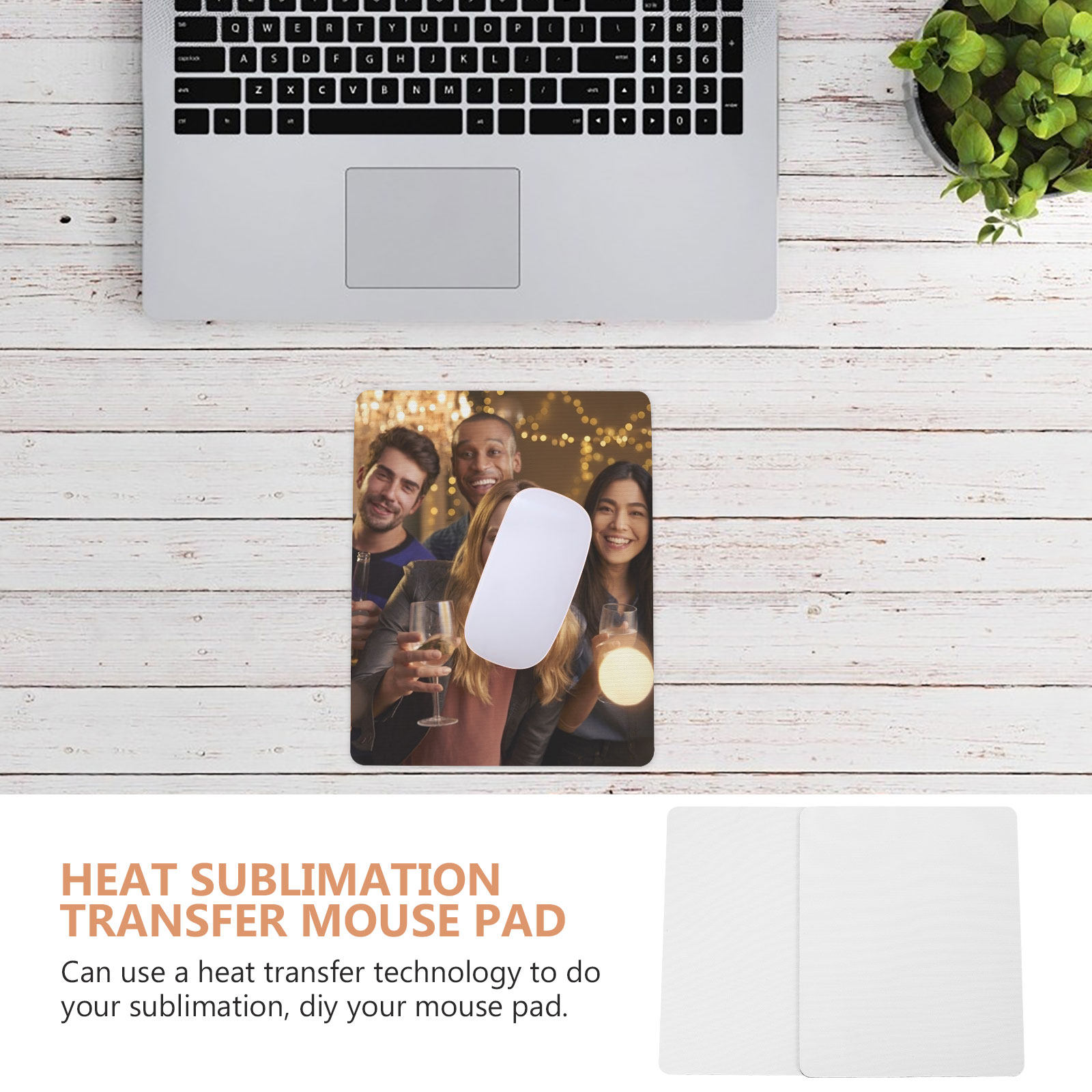 5Pcs Sublimation Mouse Pad Bla - огляд і ціна Mouse Pad Blank Sublimation