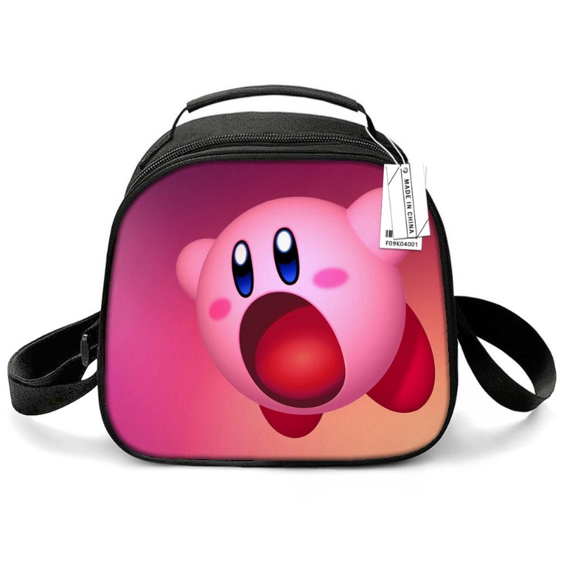 Kirby Game Cute Cartoon Print  - огляд і ціна Tote Bag Sublimation