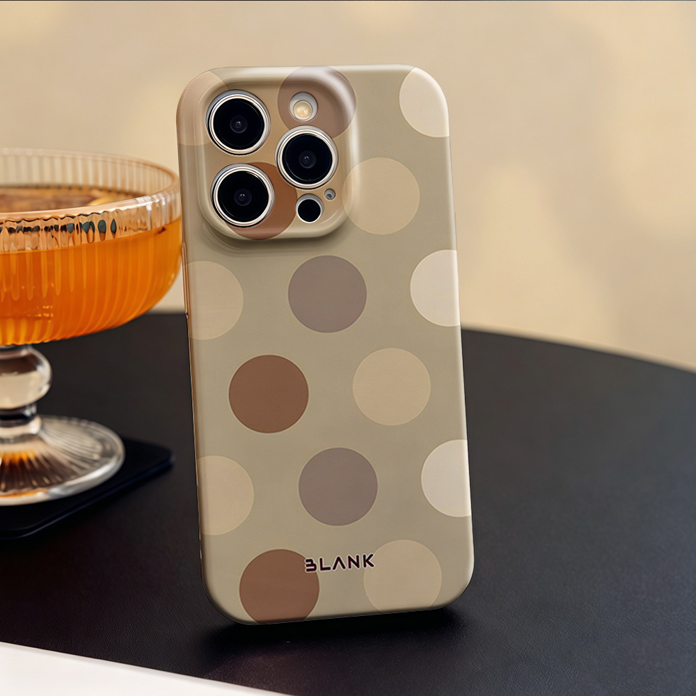 Mocha Cow Print For iPhone 17  - огляд і ціна Phone Case Blank Print
