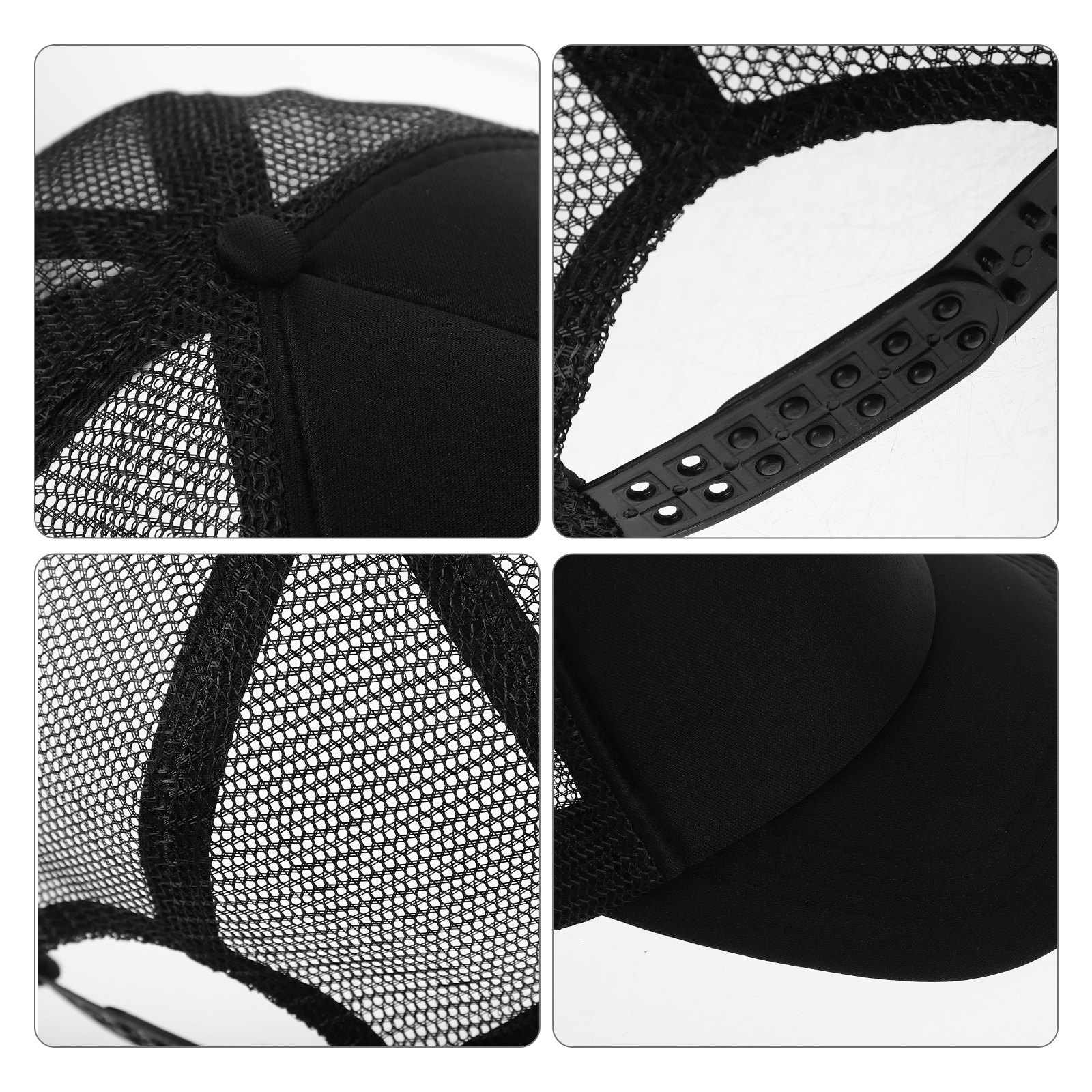 10 Black DIY Blank Mesh Baseba - огляд і ціна Hat Sublimation Blank