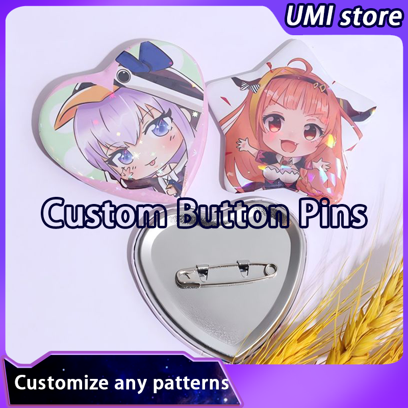 Custom Badge Pins Button Pins  - огляд і ціна Button Badge Blank